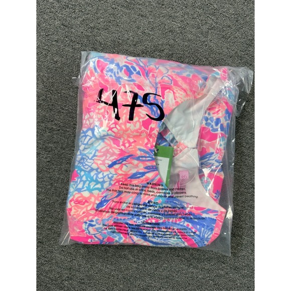 Lilly Pulitzer Dress Womens 8 Fiesta Stretch Dress Light Pascha Pink Aquadesiac‎ - Picture 8 of 8